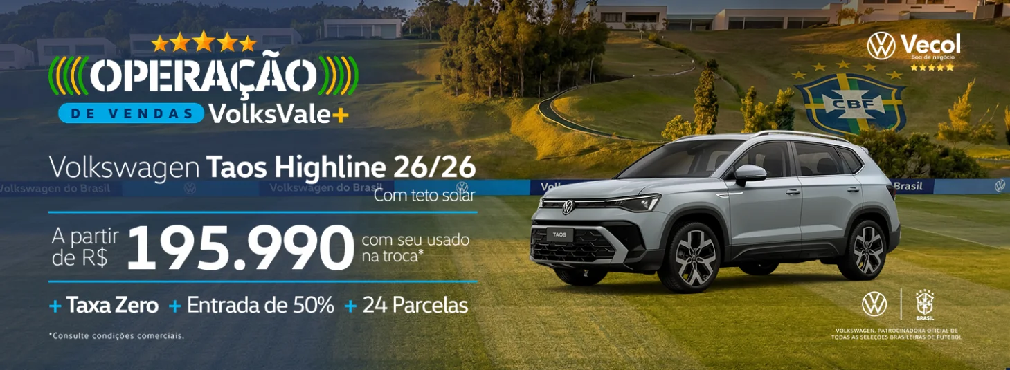 Ofertas Junho - Taos 