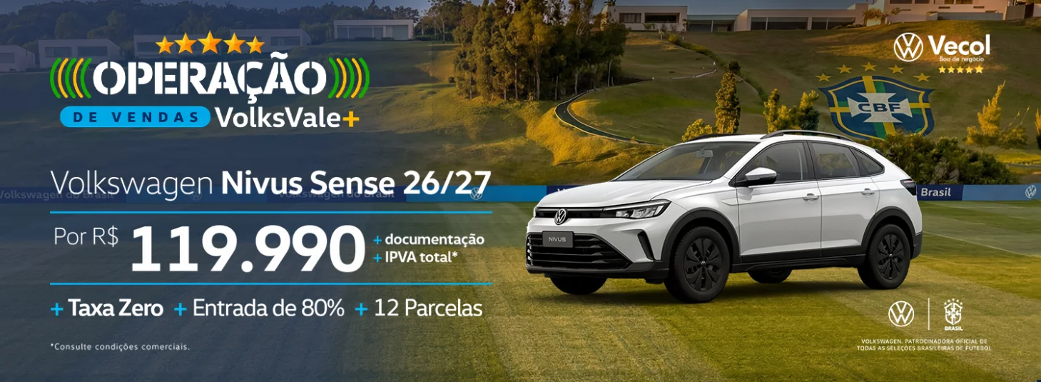 Ofertas de Junho - Nivus Sense 