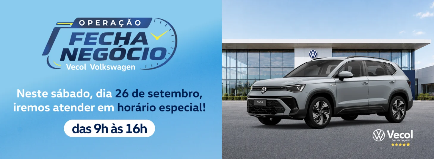 Operação Fecha Negócio Vecol Vokswagen - Sábado, 26 de setembro