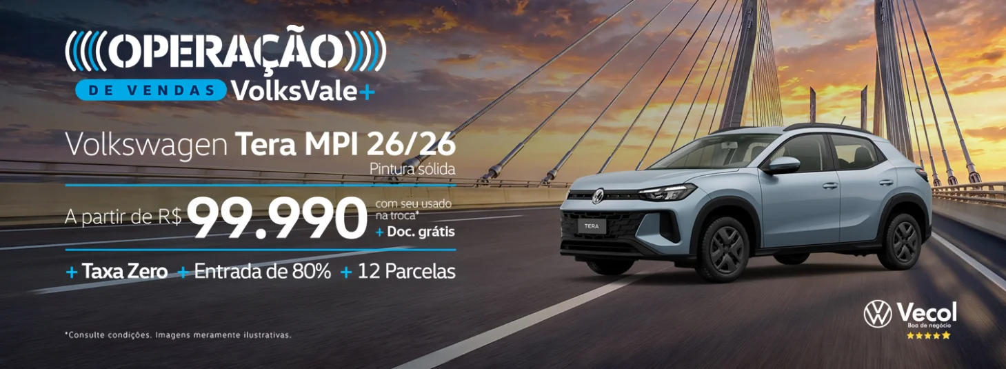 Operação de Vendas Volks Vale + Tera MPI