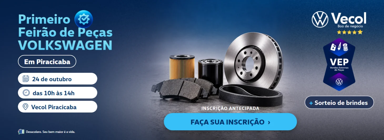 Feirão de Peças Vecol - 24 de outubro 