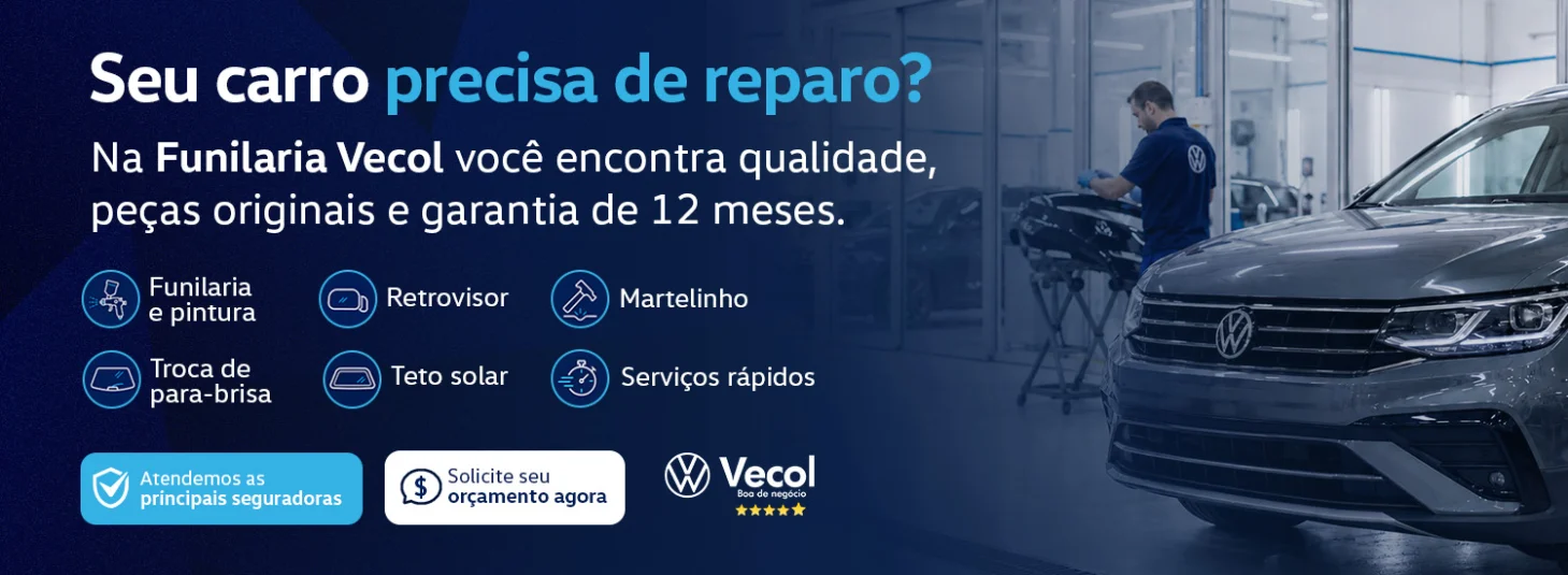 Funilaria - Vecol Volkswagen + Comodidade para você! 