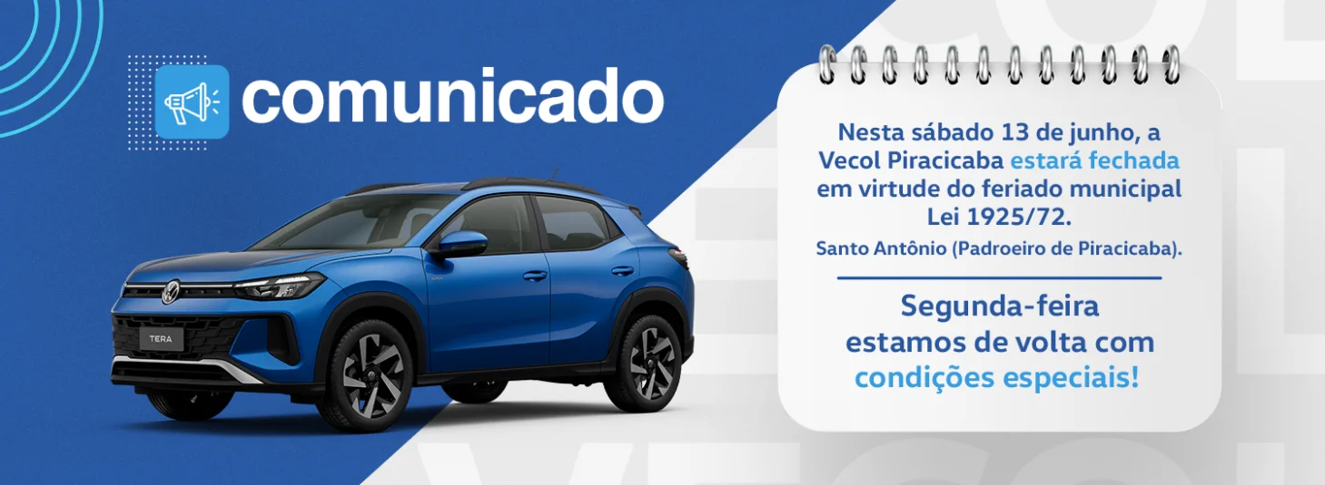Feriado - 13 de junho - Piracicaba 