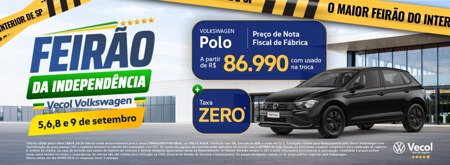 Feirão da Independência Vecol - Polo Track 