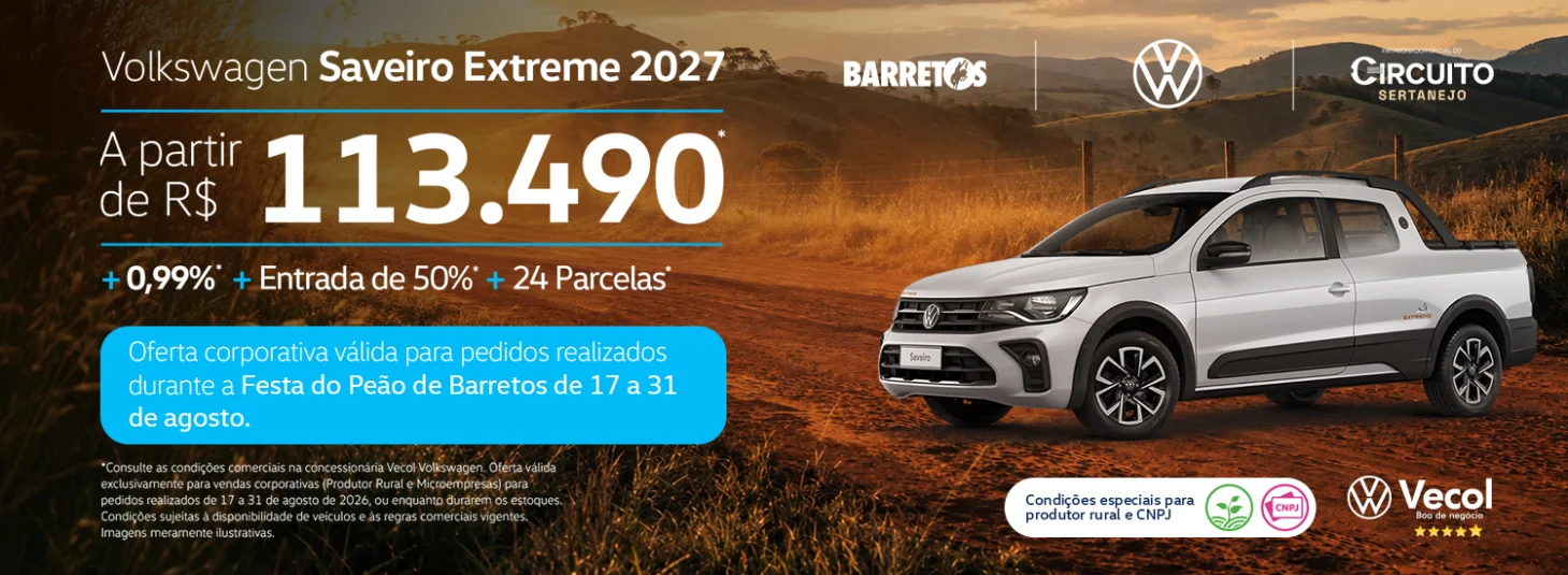 Saveiro Extreme - Vecol Volkswagen 