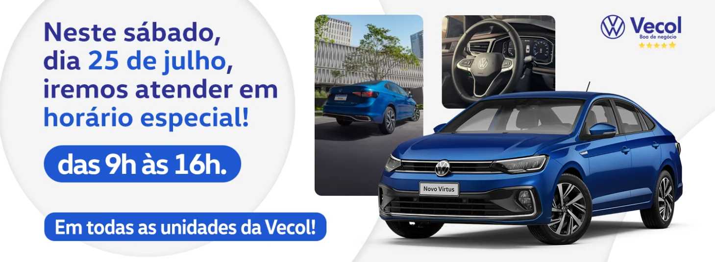 Horário de Funcionamento - 25 de julho