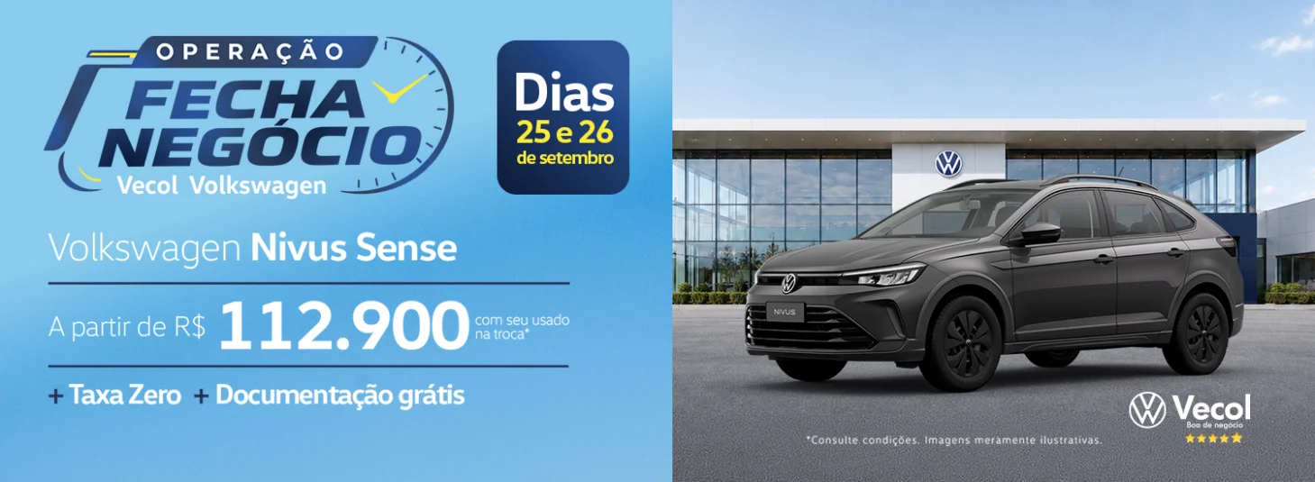 OPERAÇÃO FECHA NEGÓCIO VECOL - Nivus Sense