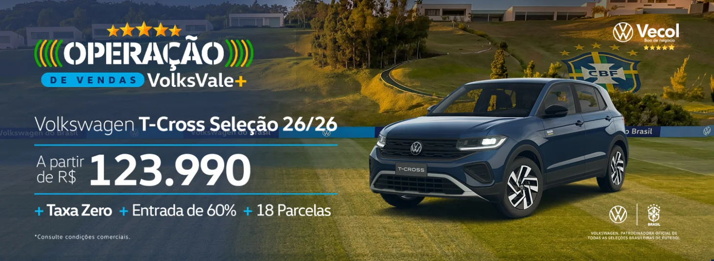 Ofertas Junho - T-Cross Seleção 